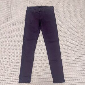 Eggplant/Dark Purple Skinny Jeans